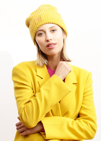 CODELLO Beanie in Yellow: front