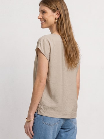 STREET ONE Bluse in Beige