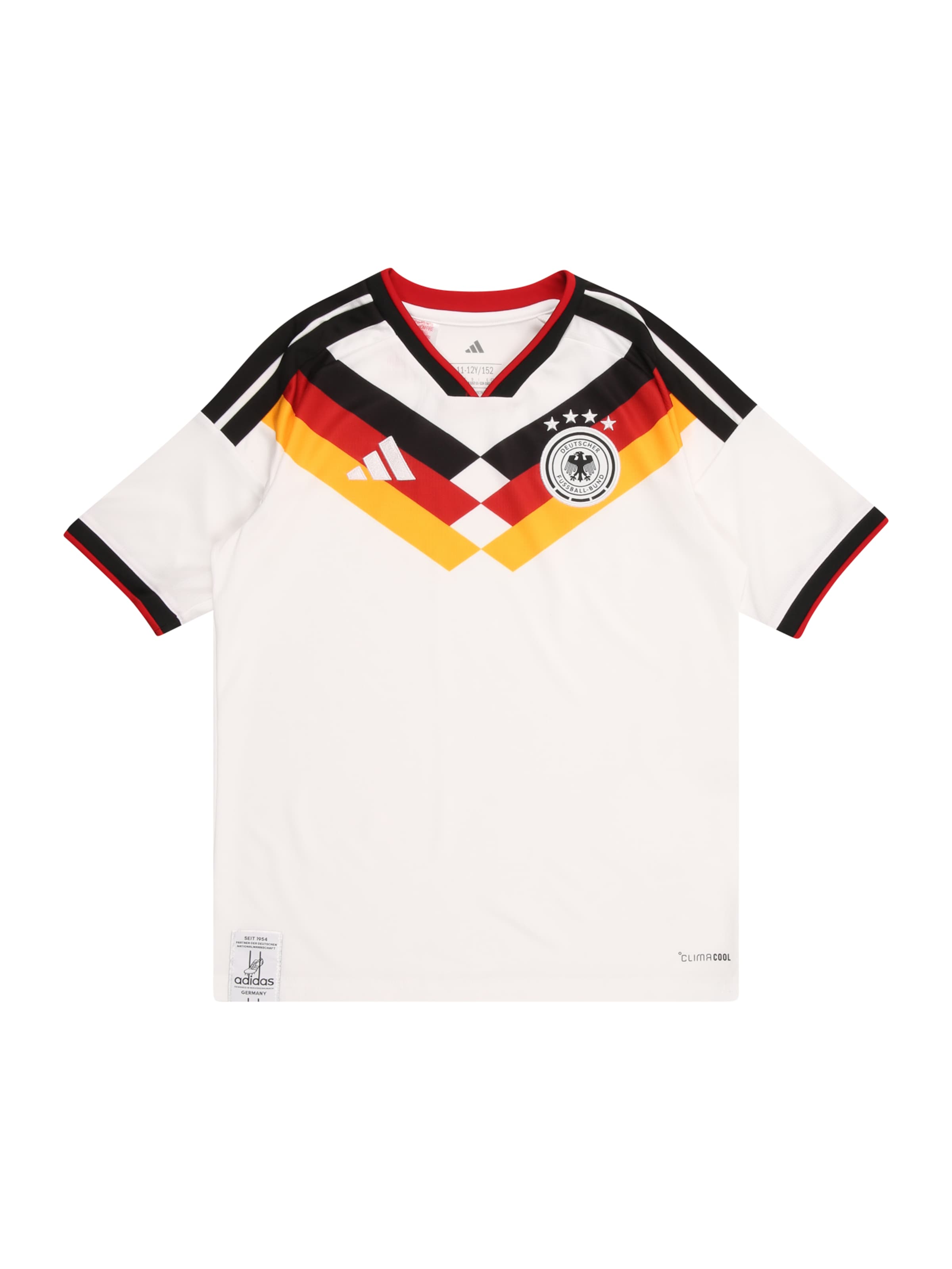 ADIDAS PERFORMANCE - Camisa funcionais 'Deutschland 26' em branco: frente