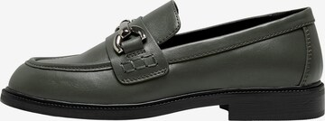 ONLY Classic Flats 'Horsebite' in Green: front