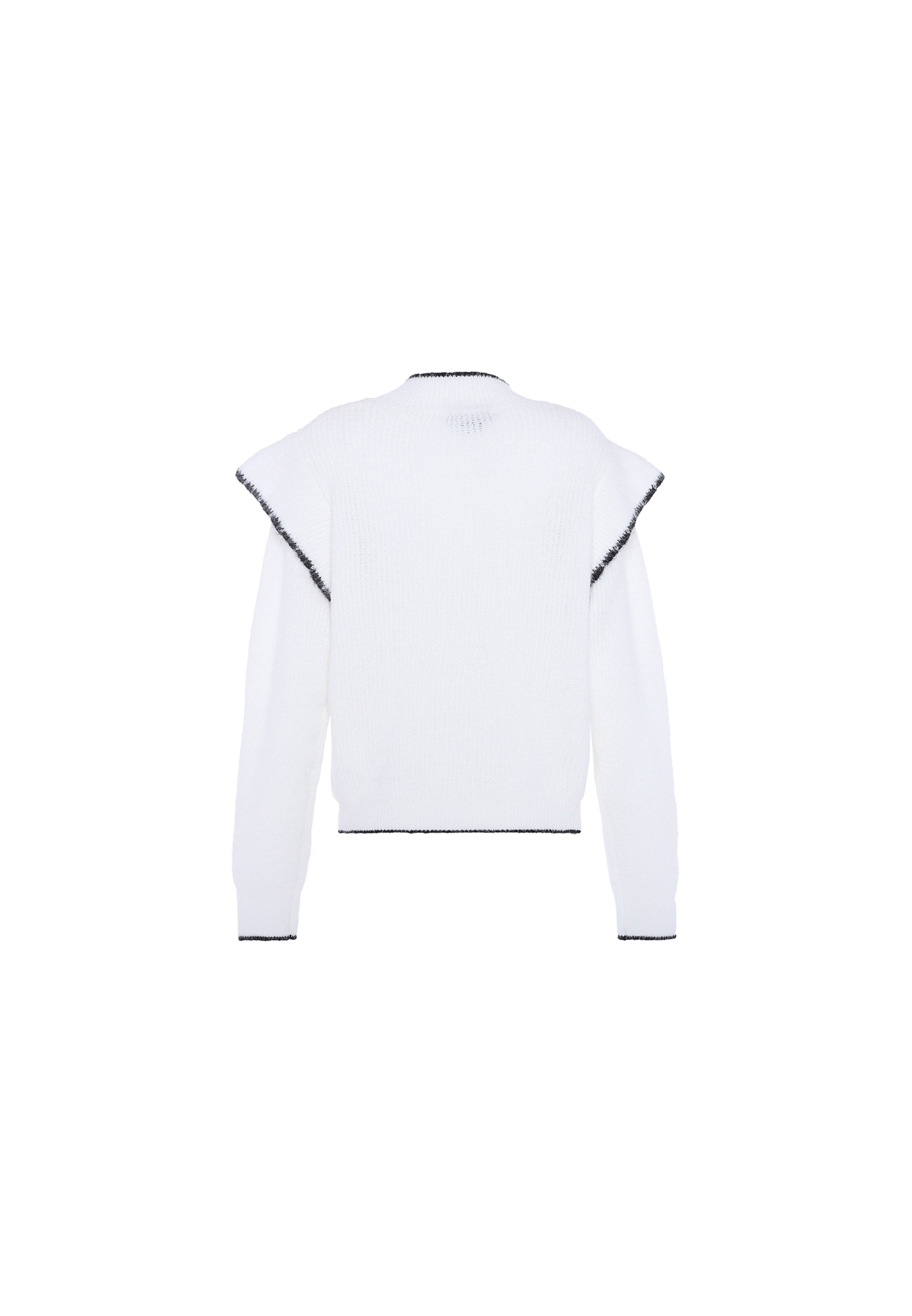 balta faina Megztinis