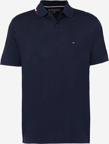 TOMMY HILFIGER T-shirt i blå: framsida