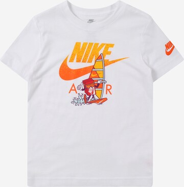 balts Nike Sportswear T-Krekls 'AIR': no priekšpuses