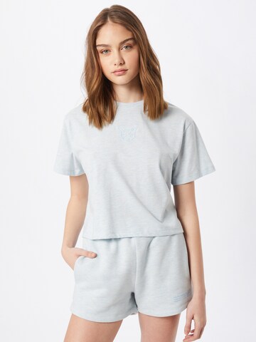 T-shirt PARI en bleu : devant