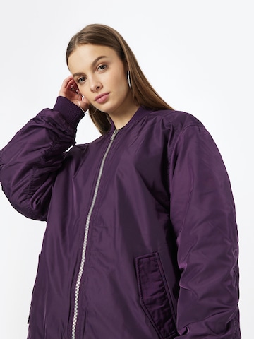 Monki Prehodna jakna | vijolična barva