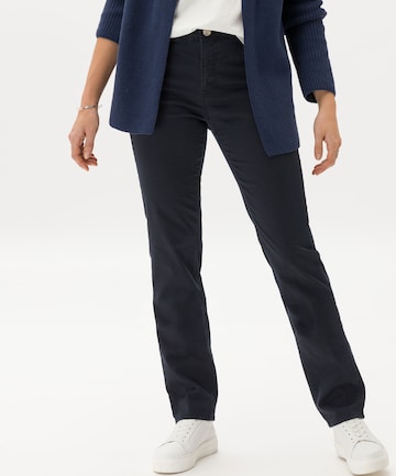 Coupe slim Pantalon 'Mary' BRAX en bleu : devant