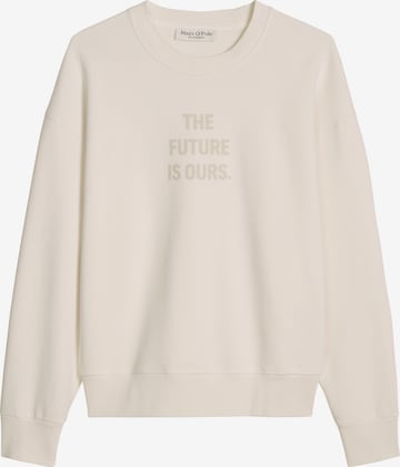 Marc O'Polo Sweatshirt in Beige: Vorderseite