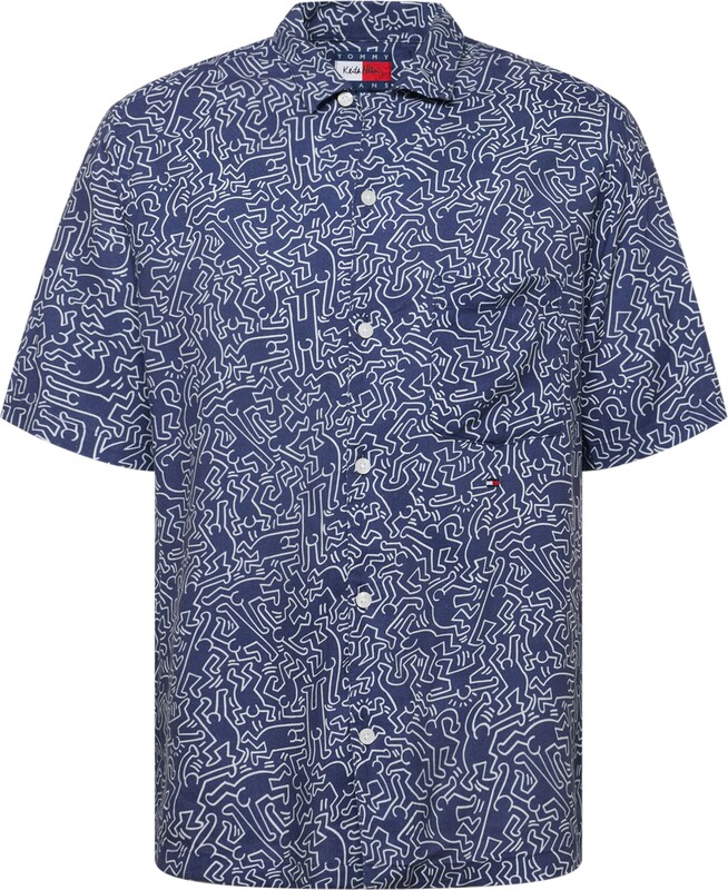 Tommy Jeans Regular Fit Hemd in Navy Tommy Jeans Regular Fit Hemd in Navy