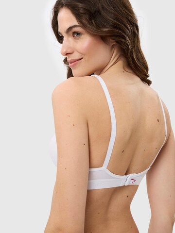BeeDees Triangle Bra 'Soft-BH Microfun N' in White