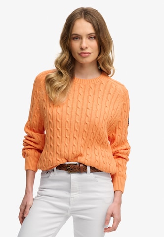 Superdry Trui in Oranje: voorkant