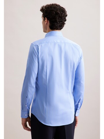 SEIDENSTICKER Slim fit Zakelijk overhemd 'SMART CLASSICS' in Blauw