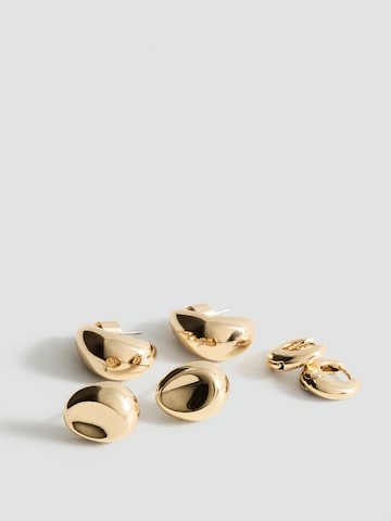 MANGO Earrings 'DAI' in Gold