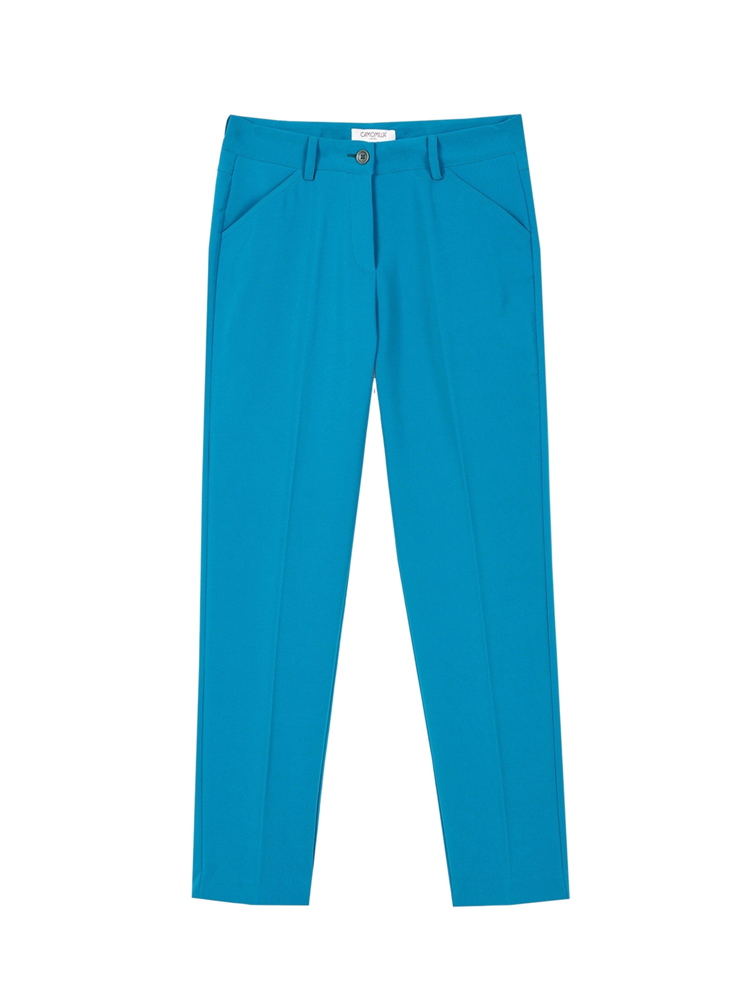 Camomilla Italia Regular Pantalon in Blauw: voorkant