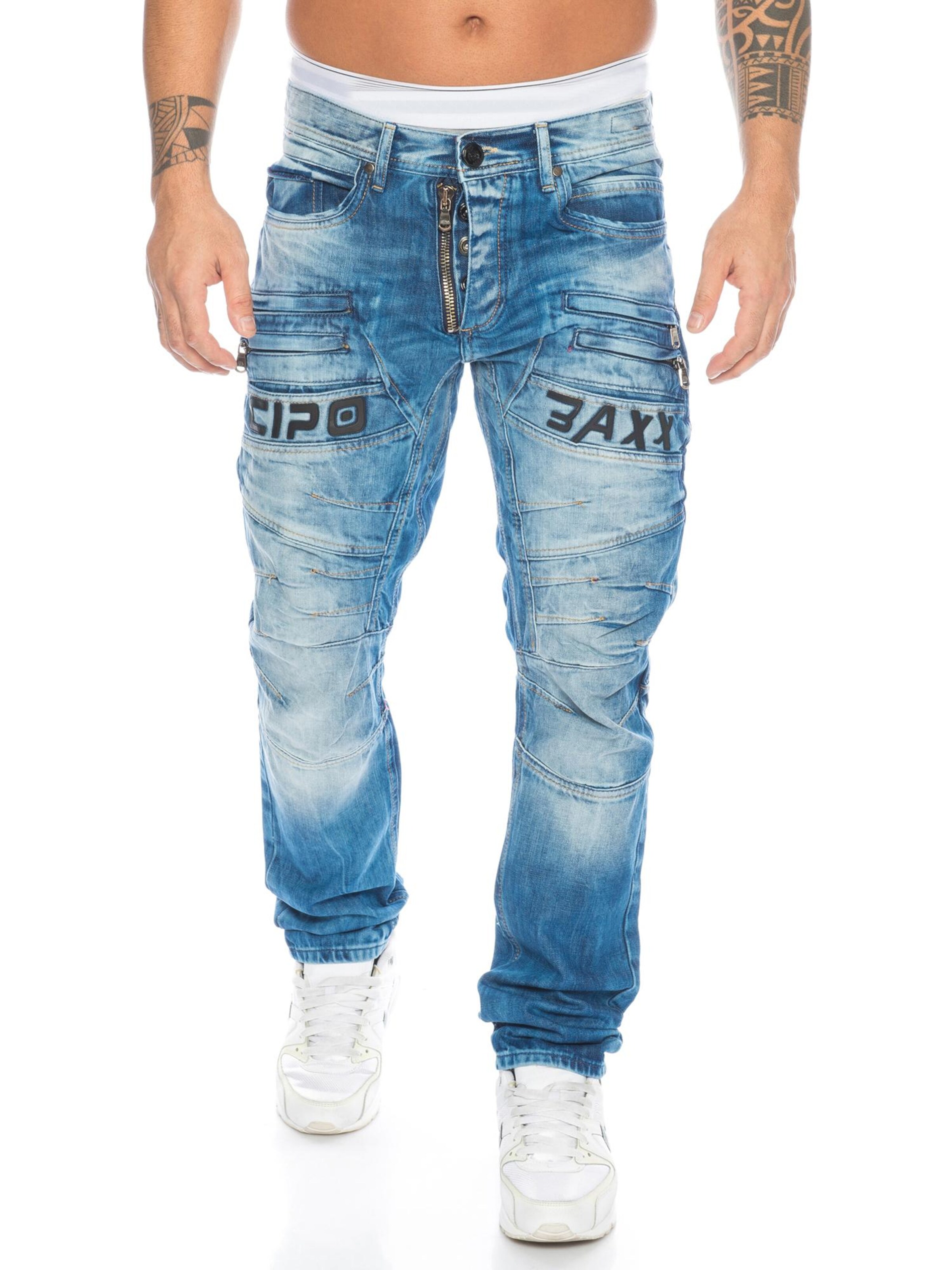 CIPO & BAXX Jeans 'BJ491' in blue denim, Produktansicht