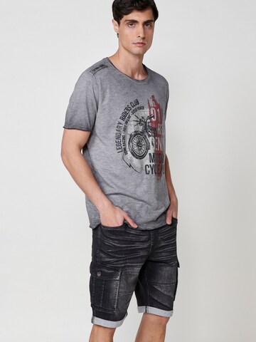 KOROSHI Shirt in Grey
