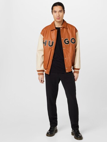 HUGO Red Between-Season Jacket 'Luganos' in Orange