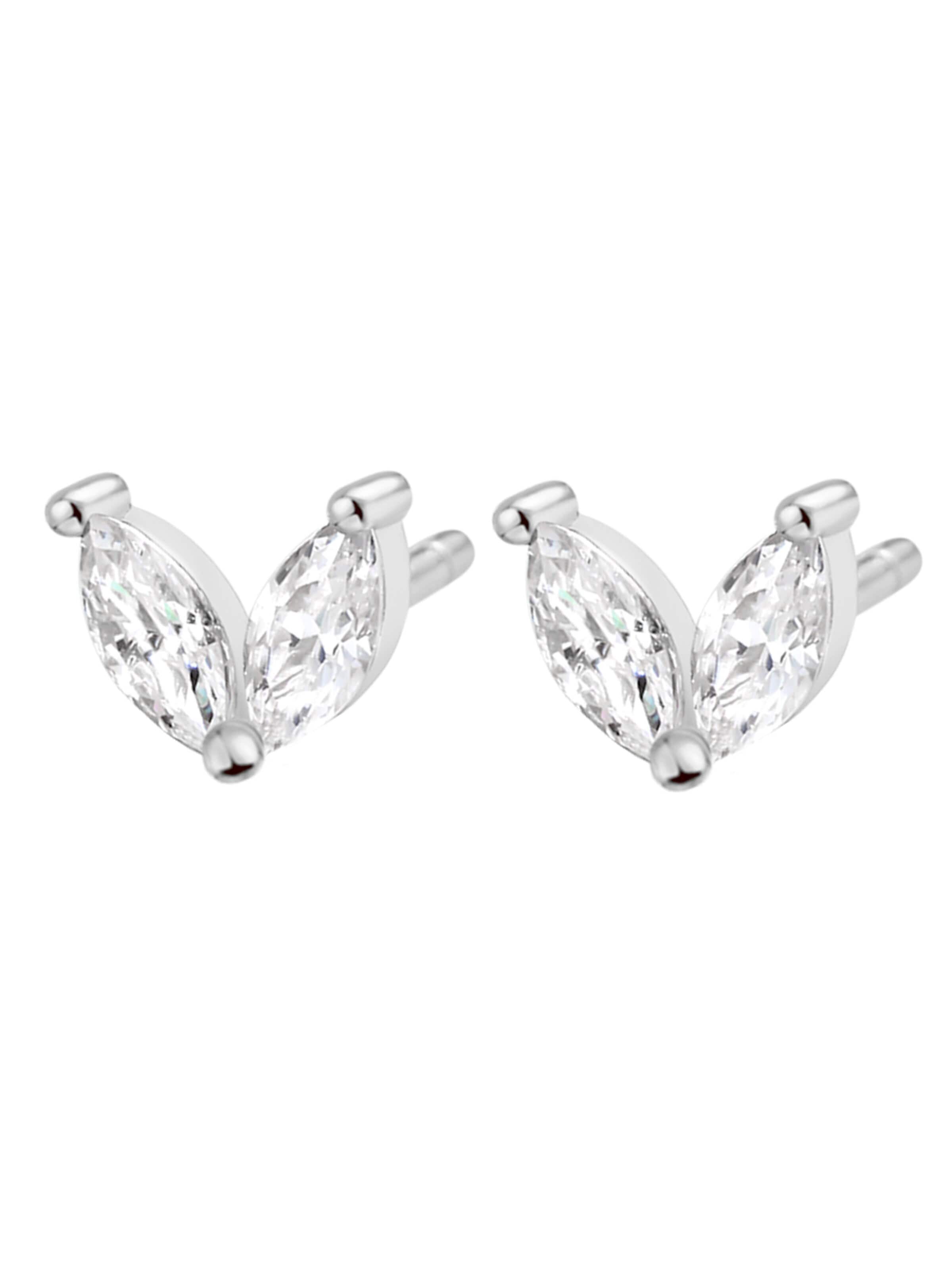 Hey Happiness Earrings 'Firefly' in Silver