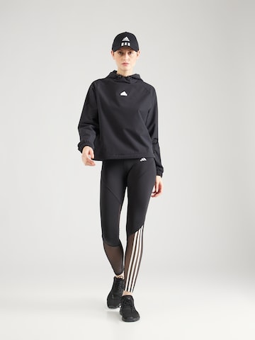 ADIDAS SPORTSWEAR Athletic Sweatshirt 'City Escape' in Black