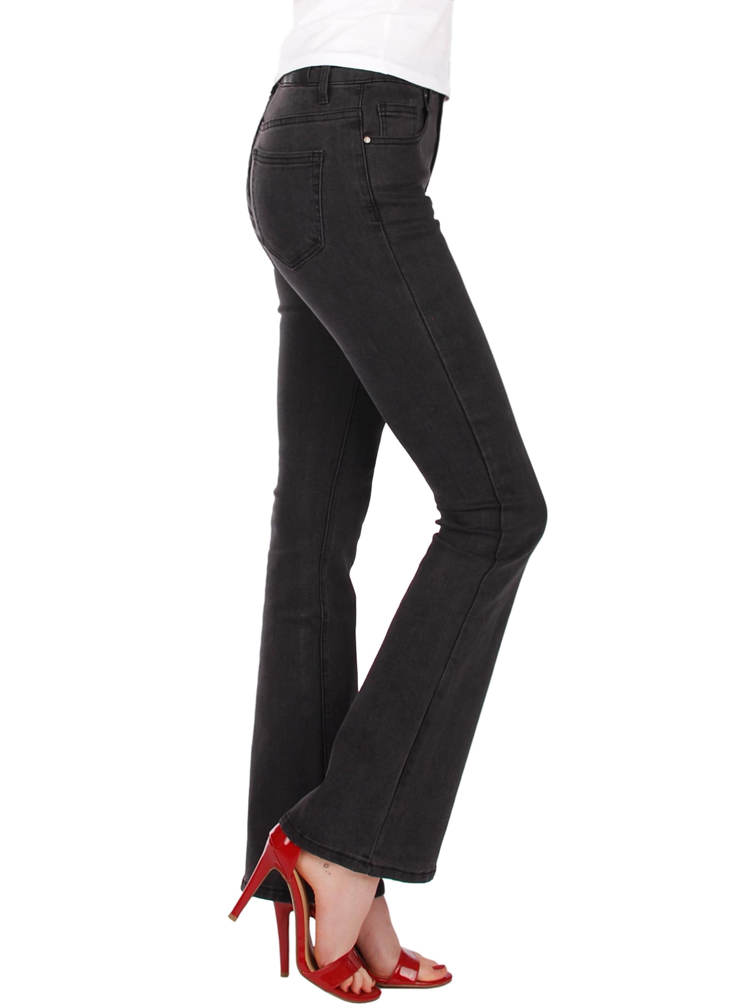 Fraternel Boot cut Jeans 'Bootcutjeans' in Black