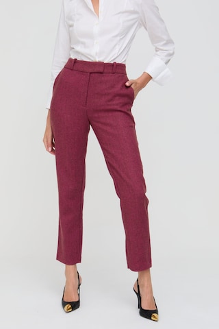 lily and lionel Regular Chino trousers 'Pandora' in Pink: front