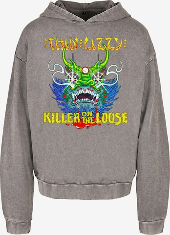 Sweat-shirt 'Thin Lizzy - Killer Cover' Merchcode en gris : devant