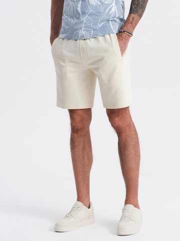 Ombre Regular Sportbroek in Beige