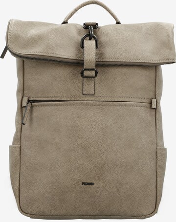 Picard Backpack in Grey: front