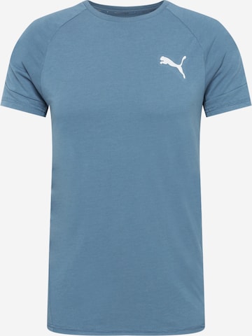 PUMA Performance shirt in Blue: front