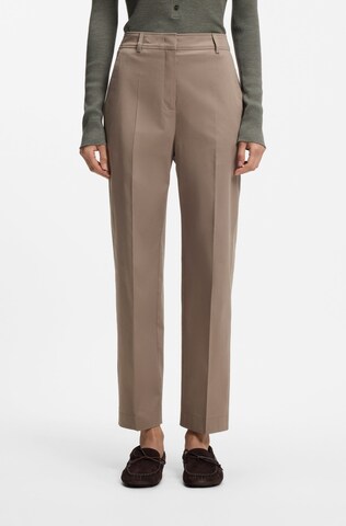 BOSS Tapered Hose 'Tecarino' in Braun: Vorderseite