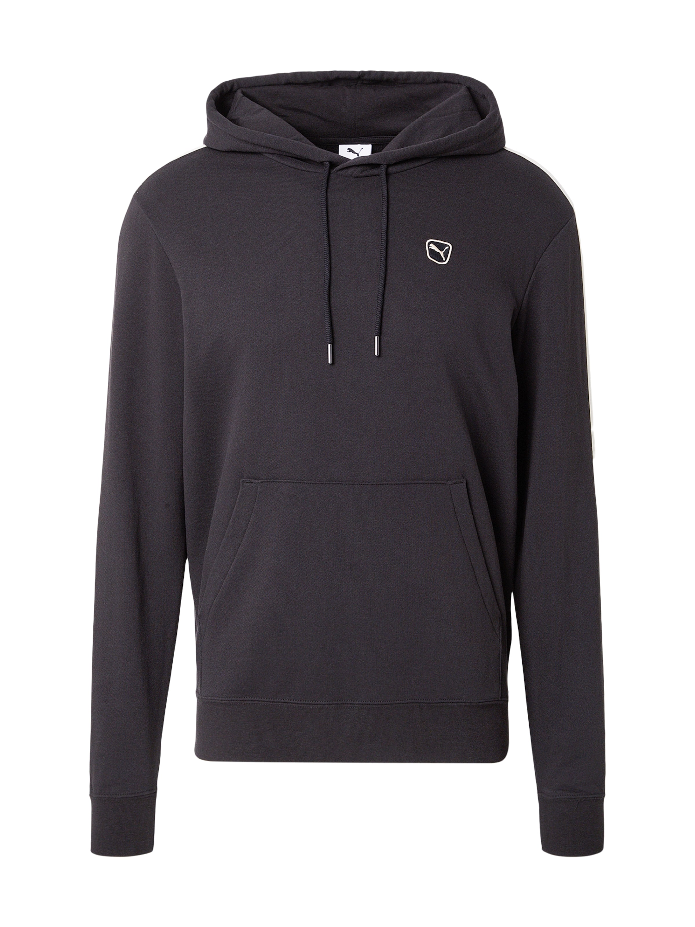 PUMA Sweatshirt 'Essentials' in Zwart: voorkant