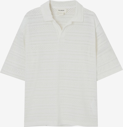 Maglietta Pull&Bear di colore bianco naturale, Visualizzazione prodotti
