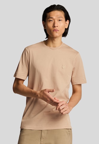 Lyle & Scott Shirt in Bruin: voorkant