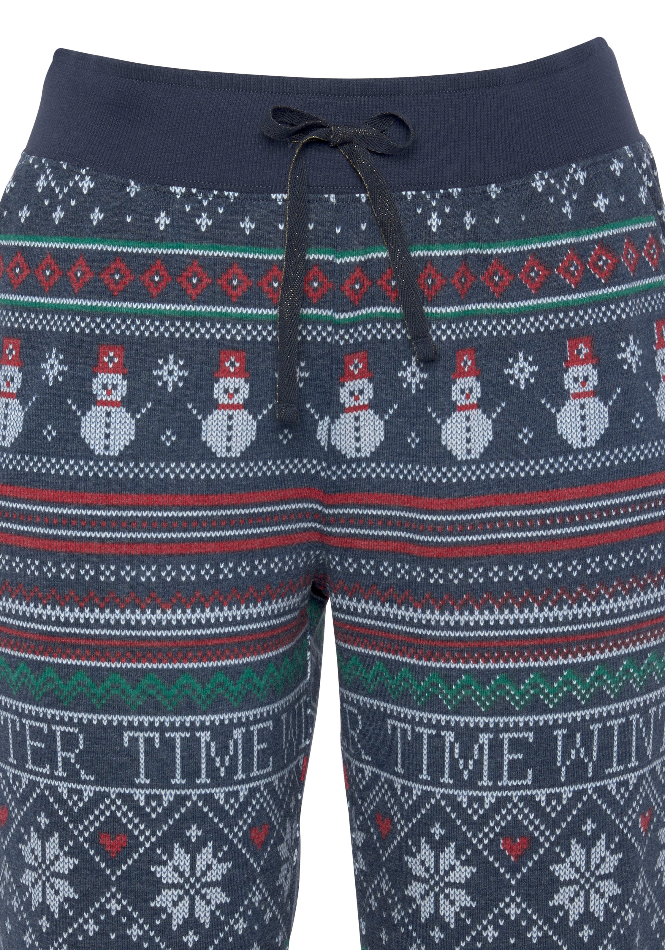 LASCANA Pižama | modra barva