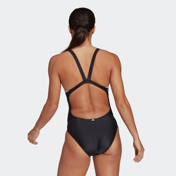 ADIDAS PERFORMANCE Active Swimsuit 'Logo Graphic' in Black