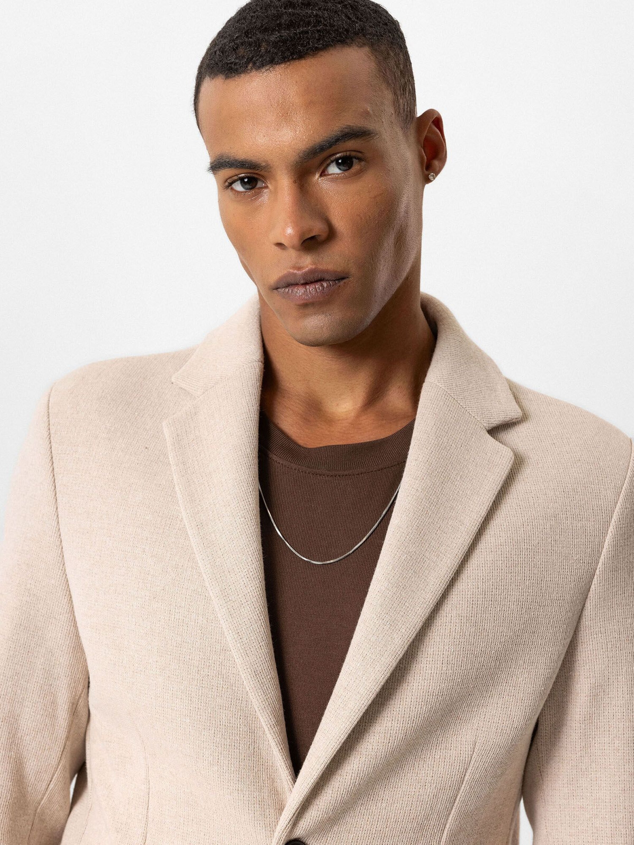 Coupe slim Veste de costume Antioch en beige