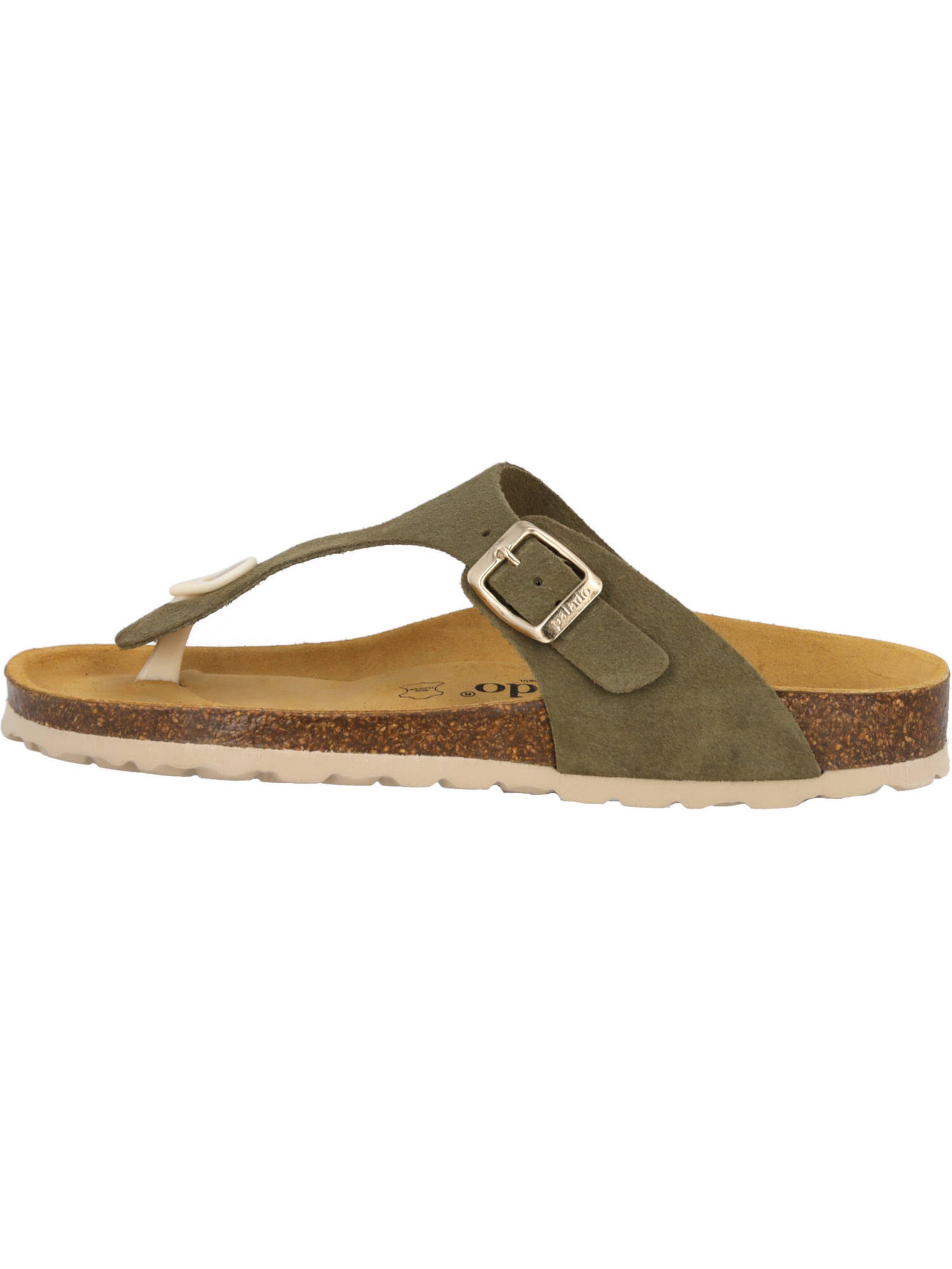 Palado T-bar sandals 'Kos' in Green: front
