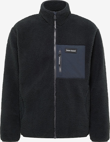 Veste en polaire 'Garret' Bruno Banani en noir : devant