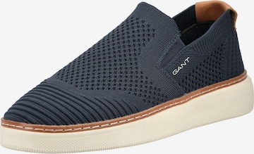 Chaussure basse GANT en bleu : devant