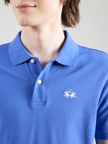 La Martina Poloshirt in Blau