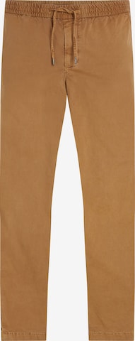 TOMMY HILFIGER Tapered Chino Pants 'Harlem' in Brown: front