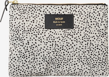 Wouf Cosmetic Bag in Grey: front