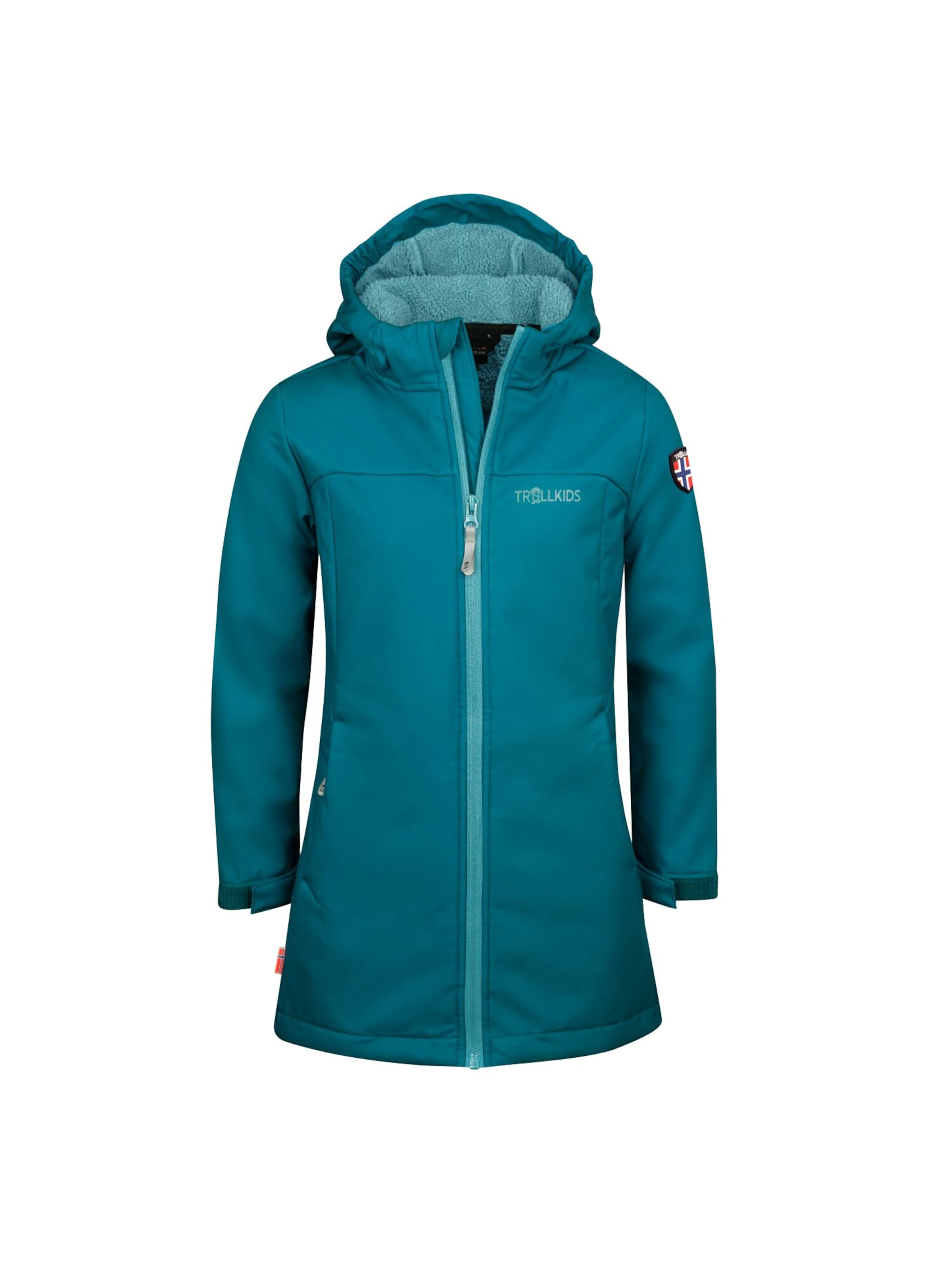 TROLLKIDS Outdoor jacket in Blue: front