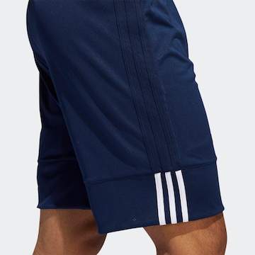 ADIDAS SPORTSWEAR Loose fit Workout Pants ' 3G Speed' in Blue