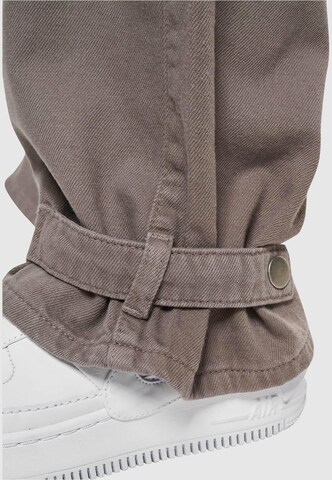 Wide leg Pantaloni cargo di DEF in grigio