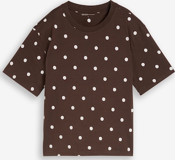 TOM TAILOR DENIM T-Shirt in Braun: Vorderseite