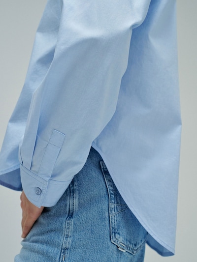 Salsa Jeans Blouse in de kleur Blauw, Productweergave