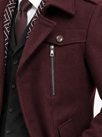 ALLTHEMEN Winterjas 'Schneeruhe' in Rood