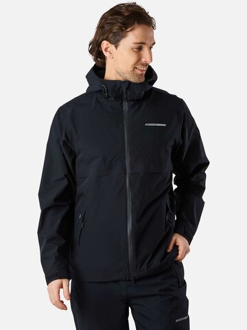 SWEDEMOUNT Weatherproof jacket 'Tjörn' in Black: front