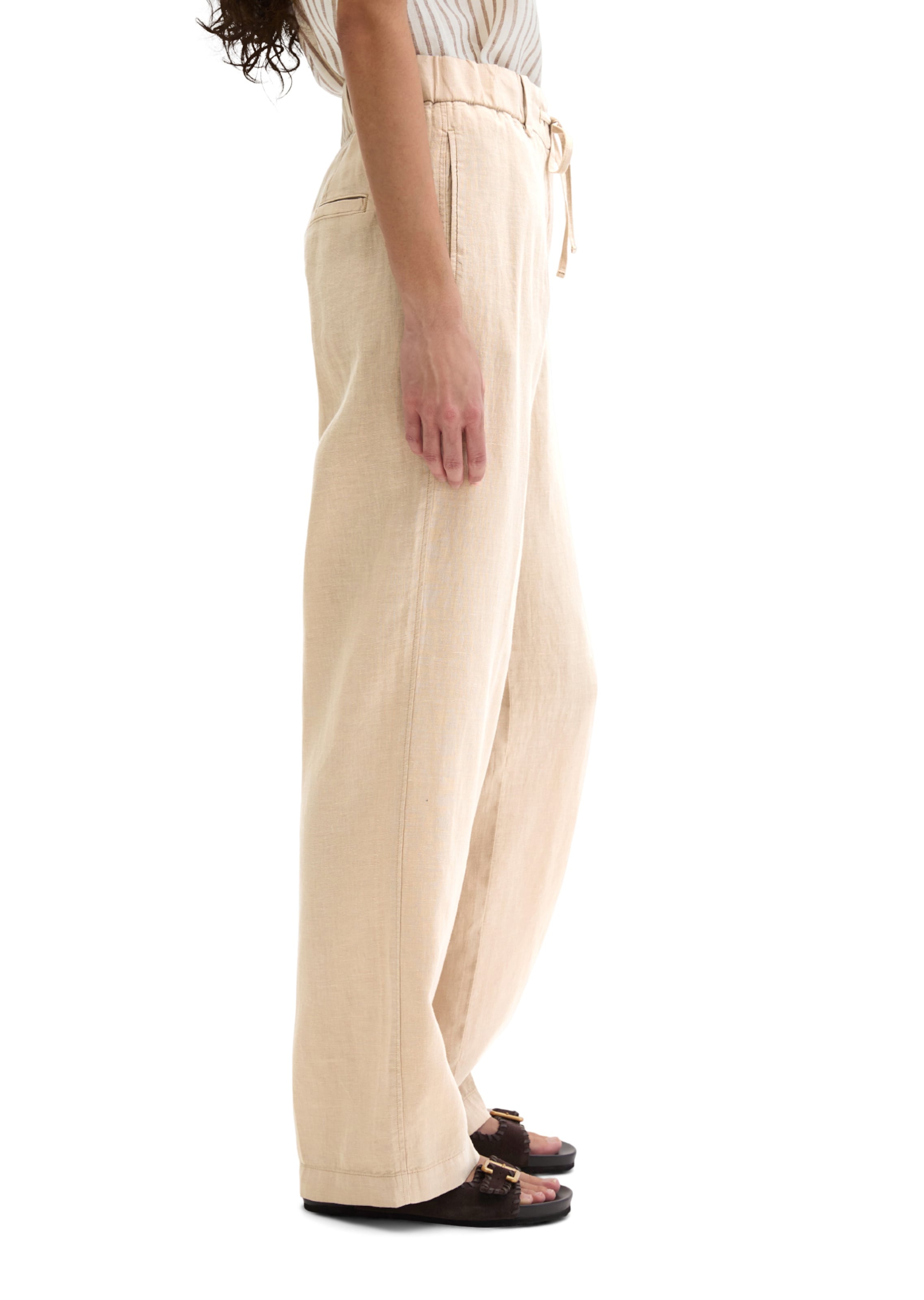 Marc O'Polo Loosefit Hose in Beige