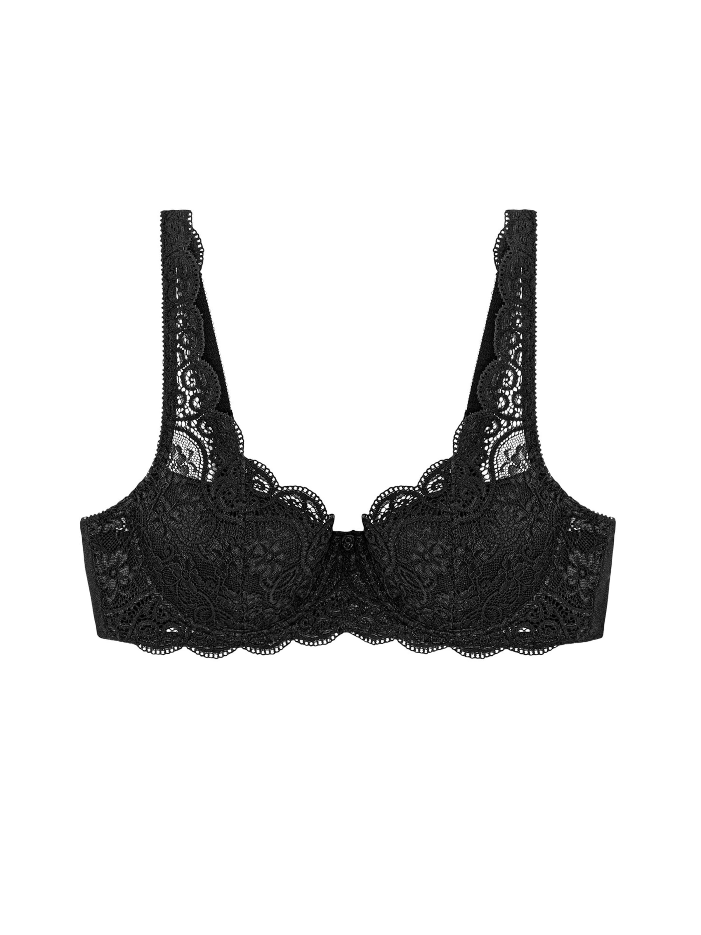 TRIUMPH Bra ' Amourette 300 ' in Black: front